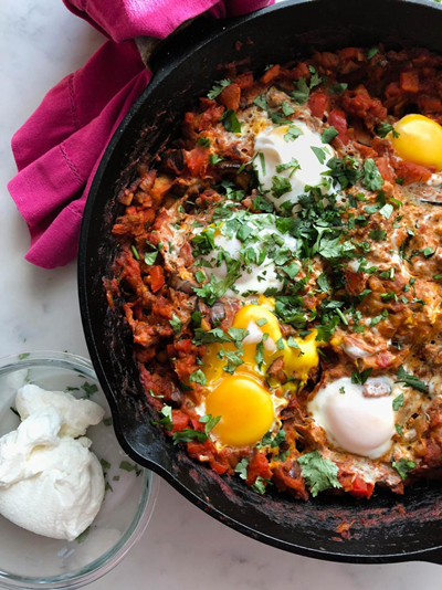 Cook with Cast Iron Pan
