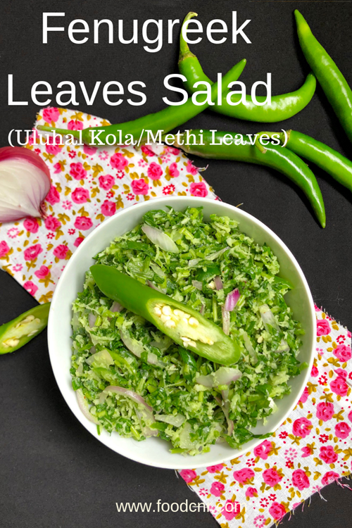 Fenugreek Leaves Salad