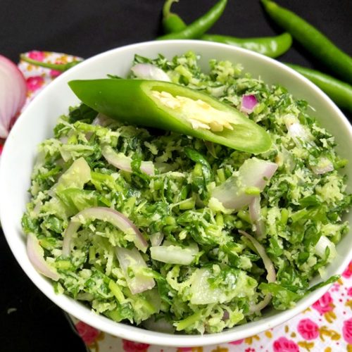 Fenugreek Leaves Salad