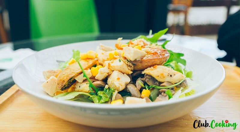 Oriental chicken salad