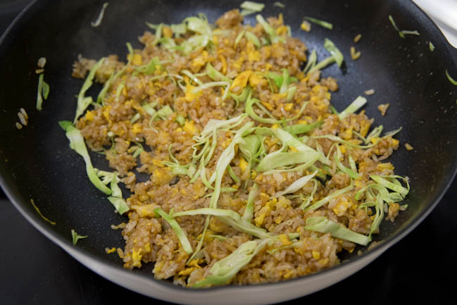 soy sauce fried rice