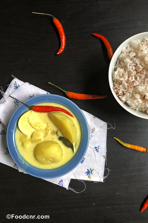 Potato and Egg Curry from Sri Lanka