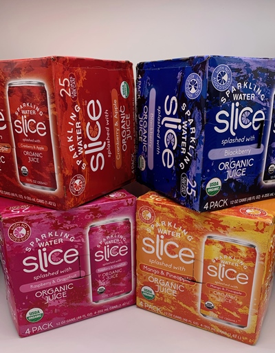 Slice Sparkling water
