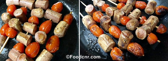 Grilled Sausages
