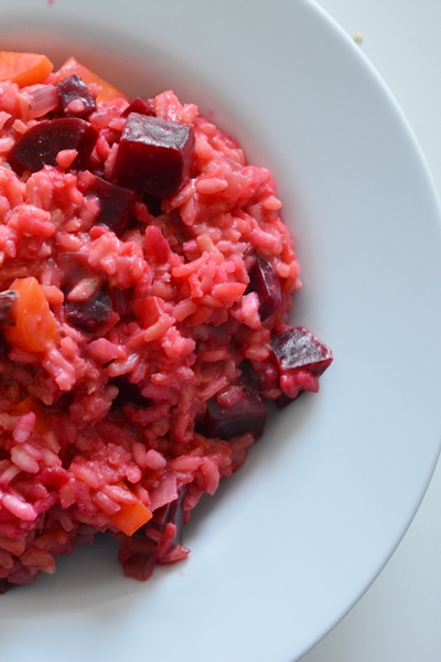 Risotto with Beetroot